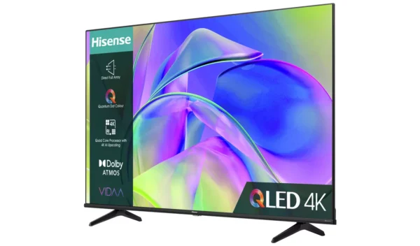 Hisense 65 Inch 65E78KQTUK Smart 4K UHD HDR QLED Freeview TV - Image 4