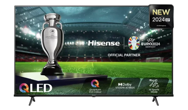 Hisense 43 Inch 43E78NQTUK Smart 4K HDR UHD QLED Freely TV